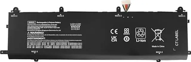 Alt view image 2 of 5 - L68299-005 BN06XL Battery for HP Spectre X360 15-eb0043dx 15-eb0053dx, HP Spectre X360 Convertible 15-eb0xxx 15-eb1xxx Battery, 15-EB 15T-EB HSTNN-IB9A BNO6XL L68235-1C1 Laptop Replacement 72.9Wh
