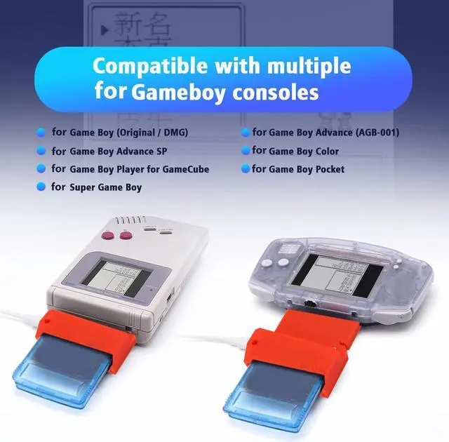 Alt view image 3 of 5 - Video Capture Card for Gameboy for GBC for GBA for GBP Game Console, DIY Video Capture Card GB Interceptor Built in Pi rp2040 Board, Plug and Play (Red)