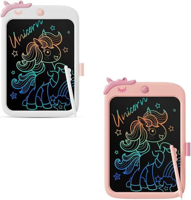 Main image of 10 Inch LCD Writing Tablet,Drawing Pads with Lanyard(Pink+White)