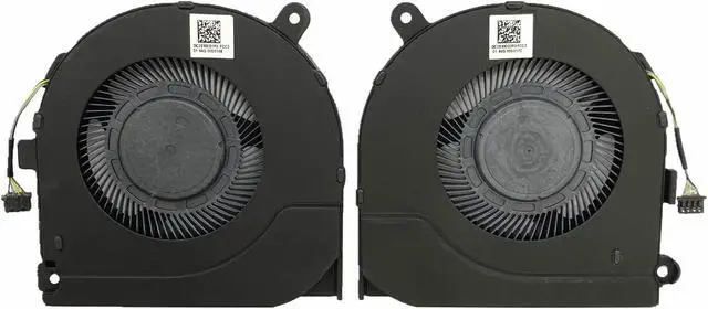 Alt view image 2 of 2 - Landalanya Replacement New CPU and GPU Cooling Fan for Lenovo Ideapad S740-15IRH Laptop FLBP FLBN DC28000O1F0 FCC2 DC28000O2F0 FCC2 DC5V Fan