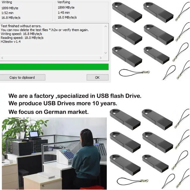 Alt view image 4 of 5 - lcwamy USB 2GB USB Flash Drive 50 Pack USB2.0 Flash Drive 2GB 50 Pack 2GB USB Flash Drives 50 Pack Thumb Drive 50 Pack 2GB Mini USB Drives Pack (No Logo)