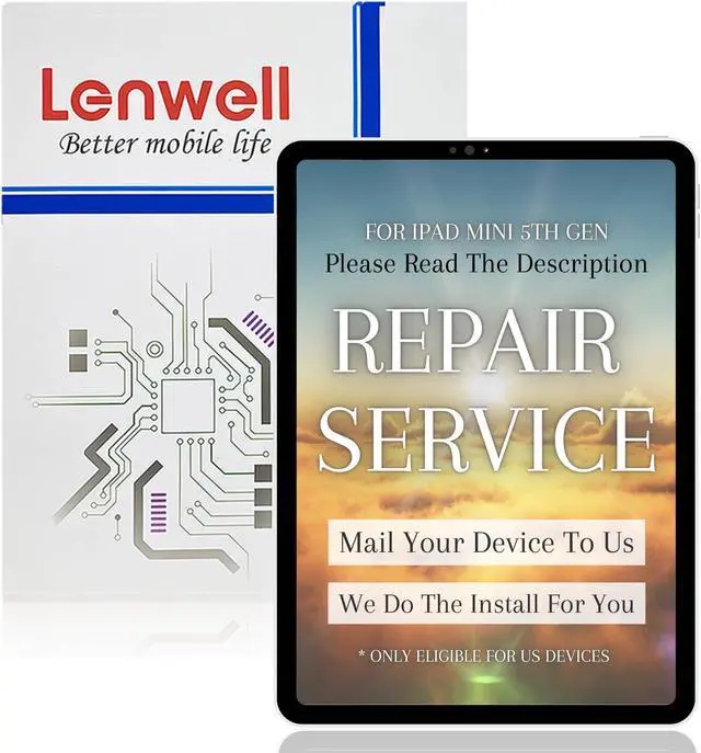 Main image of iPad Air 2 9.7" 2014 2nd Gen True Original OEM Display Digitizer LCD Screen Replacement Touch Assembly A1566 A1567 + Free Install (Repair Service)