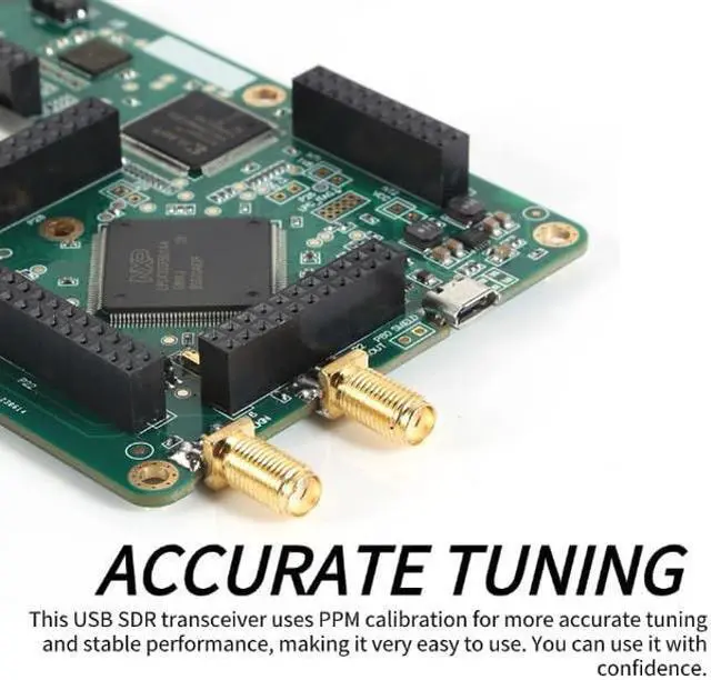 Alt view image 2 of 5 - Software Defined Radio, 1MHz to 6GHz Software Defined Radio Radio Transceivers Software Defined Radio SDR, External Tv Tuners sdr Radio Receiver