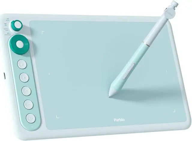 Main image of Parblo Intangbo X7 Drawing Tablet 7x4 inch Graphics Tablets,Digital Drawing Tablet with Mode Switch,6 Customized Keys,Battery-Free Stylus S01 for Digital Art,Design,Work with Window/Mac,Android
