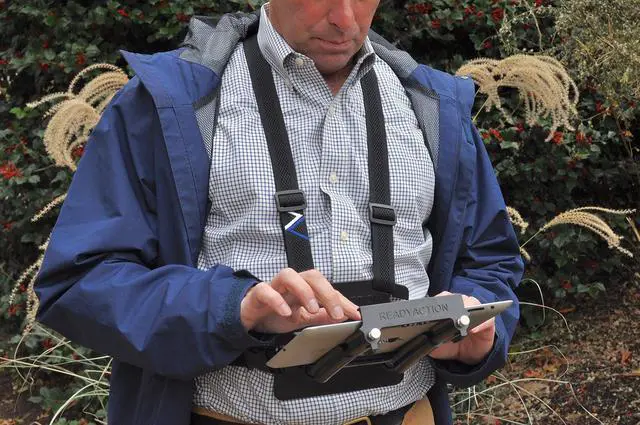 Main image of READYACTION Adjustable Office Harness for iPad, Surface Pro, Tablets - Chest Harness