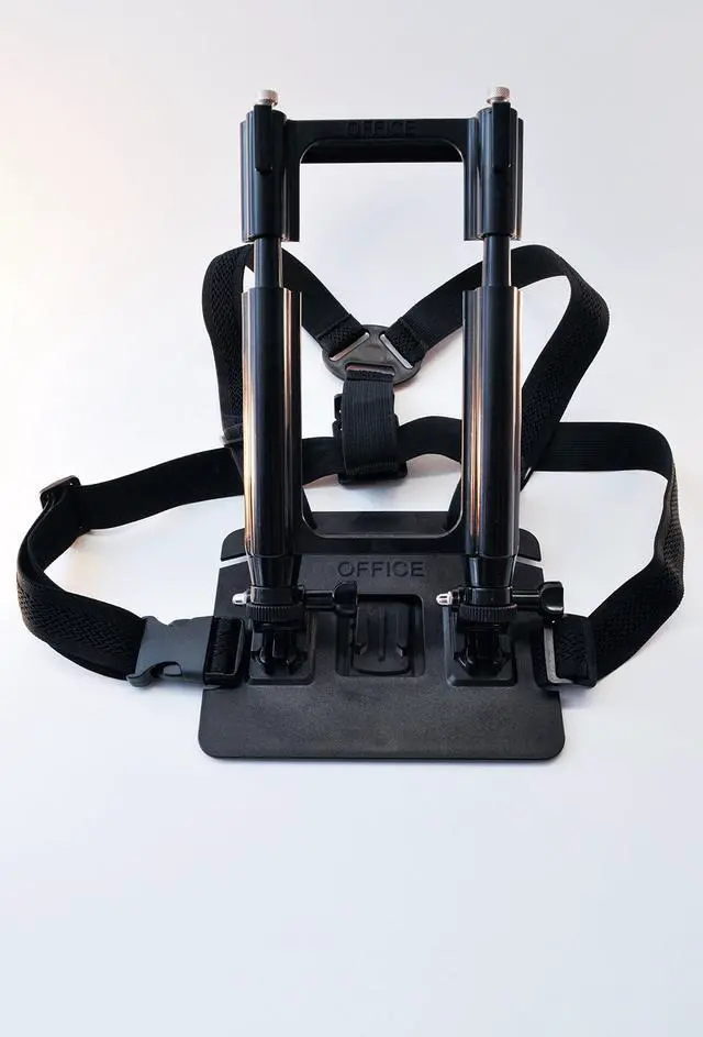Alt view image 5 of 5 - READYACTION Adjustable Office Harness for iPad, Surface Pro, Tablets - Chest Harness