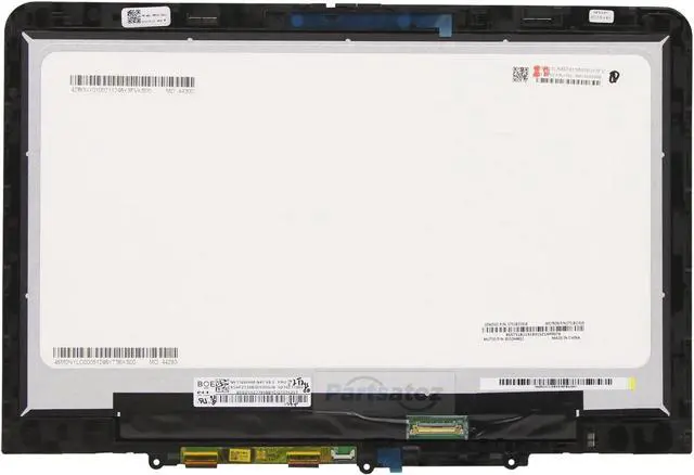 Alt view image 2 of 5 - Partsatoz 11.6 inch HD 1366x768 IPS LED LCD Display Touch Screen Panel Digitizer Assembly w/Bezel Replacement for Lenovo 300W 500W Gen 3 82J1 82J2 82J3 82J4 5M11C85595 596 597 598 5M11F29040 (Stylus)