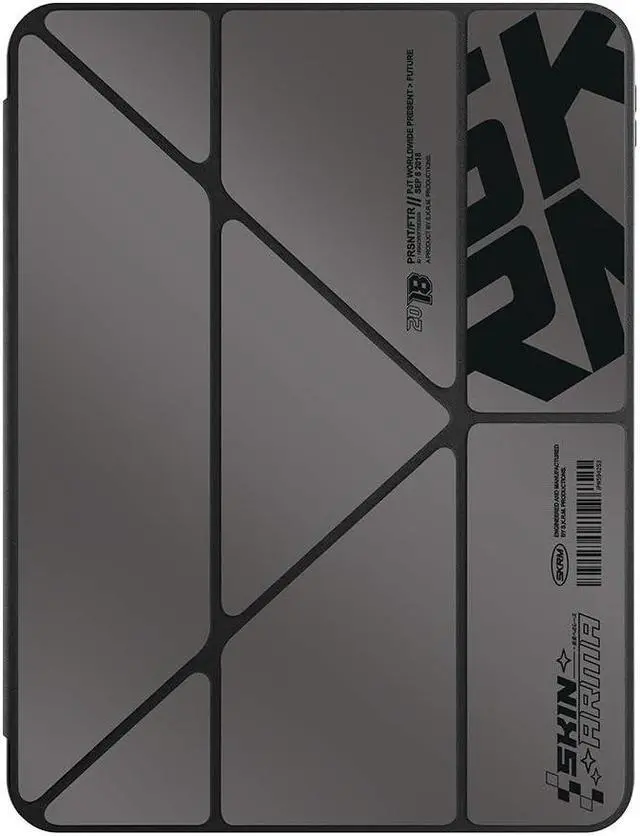 Main image of SKRM SKINARMA KIRA KOBAI Case Compatible with iPad Air 11" (M2) (Gunmetal)