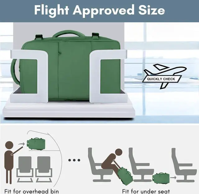 Alt view image 4 of 5 - Taygeer Travel Backpack for Women Men, TSA Approved Carry On Backpack with USB Charging Port & Shoe Pouch