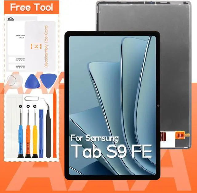 Main image of THIRDPOLE for Samsung Galaxy Tab S9 FE Screen Replacement LCD Display SM-X510, SM-X516B Touch Screen Digitizer Full Assembly,with Tools(Black)