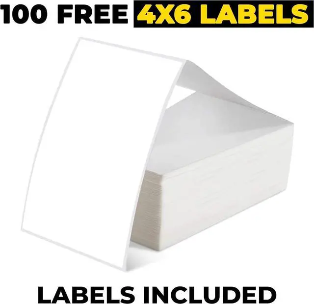 Alt view image 4 of 5 - Label Printer, Bluetooth Thermal Printer, 4x6 Shipping Label Printer, Thermal Label Printer Desktop or Phone, Compatible with iPhone, Android, Windows, Mac, Chromebook, , Ebay, UPS.USPS (White)