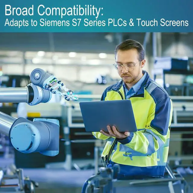 Alt view image 3 of 5 - A2 PC USB Programming Cable Siemens Simatic S7-200 PLC S7-300 PLC S7-400 PLC Replaces 6ES7 972-0CB20-0XA0 Compatible Step7 MPI PC Adapter USB