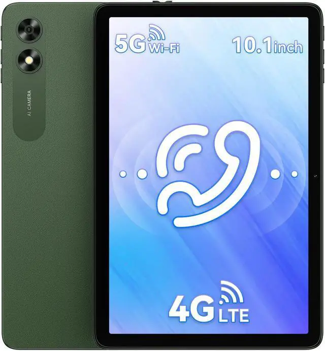 Main image of UMIDIGI G3 Tab Android 13 Tablet 2025 with Sim Card Slot, 3GB+32GB 256GB Expand, 2.4/5GHz WiFi, 10.1 inch Tablet with 4* A53-Cortex of 2.0 GHz, 6000mAh, BT, 1280 * 800 Touch Screen, Al Face Unlock