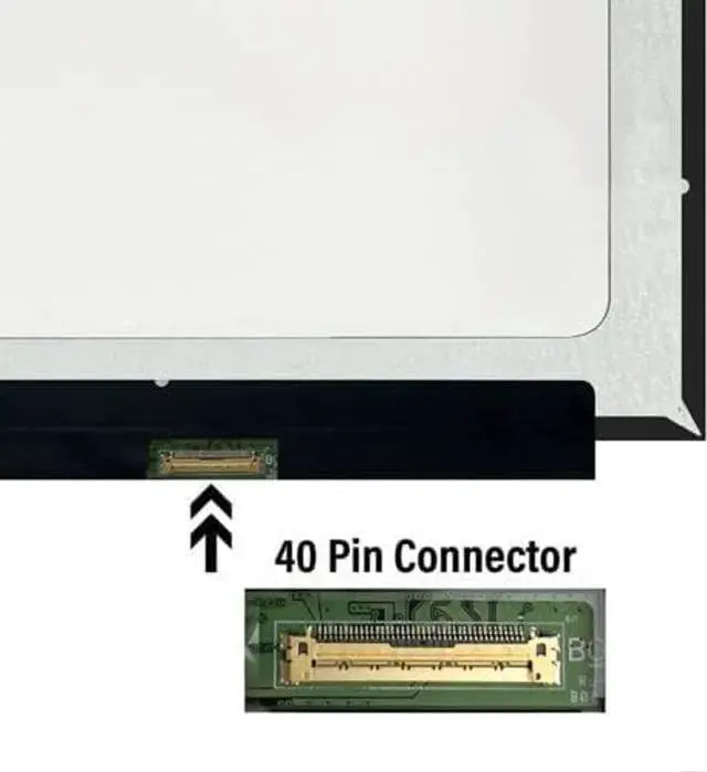 Alt view image 3 of 4 - 15.6" Screen Replacement for MSI Delta 15 A5EFK-001 LCD Display Panel 40 pin 240 Hz (FHD 1920 * 1080 Non-Touch)