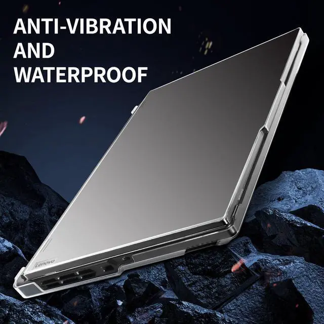 Alt view image 3 of 5 - yiodelu Anti-Scratch Shookproof Laptop Case for 2024 Legion Pro 5 16IRX9/16IRX8/16ARX8 Hard Shell Legion Pro 5i Protective Cover(Frosted Transparent)