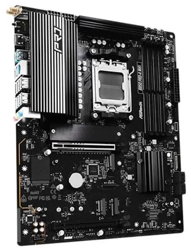 Alt view image 5 of 5 - ASRock AMD B850 Pro A WiFi 6E Socket AM5 Ryzen DDR5 8000 MHz 256GB ATX Motherboard M.2 SATA3 6.0 Gb/s PCIe 5.0