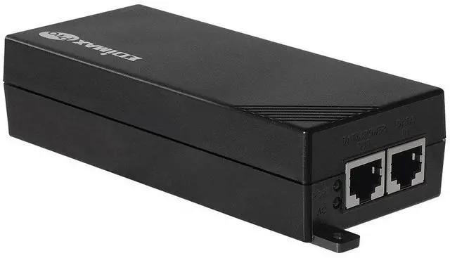 Alt view image 4 of 5 - Edimax Pro Gigabit PoE+ 30W Injector Adapter, Adds Power to PoE Powered Device (PD) Device for up to 100 Meters (328ft), Powers IP Cameras, IP Phones, Access Points and More, GP-101IT