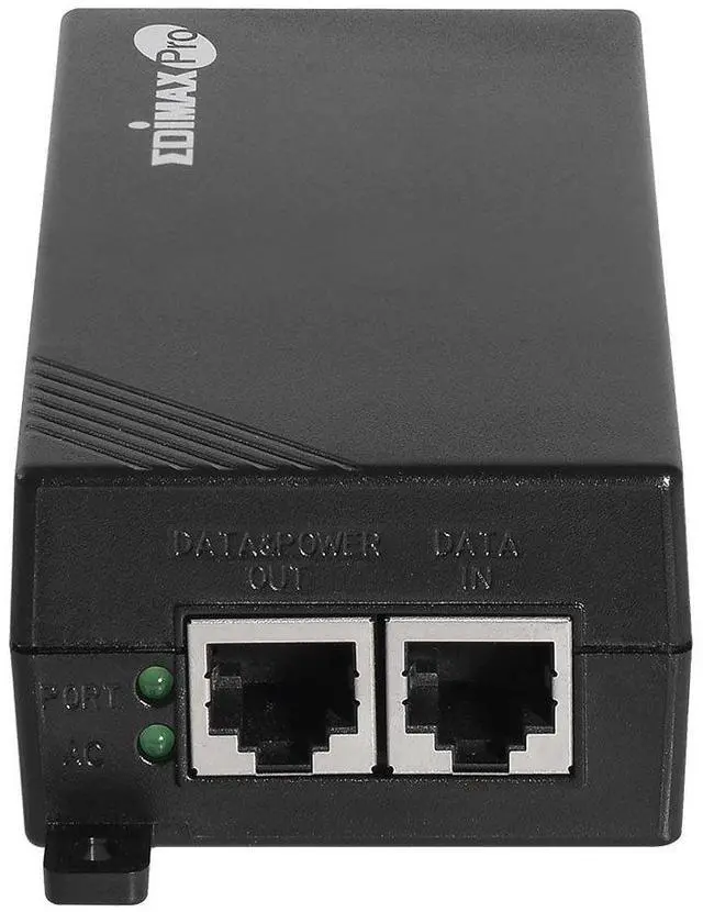 Alt view image 5 of 5 - Edimax Pro Gigabit PoE+ 30W Injector Adapter, Adds Power to PoE Powered Device (PD) Device for up to 100 Meters (328ft), Powers IP Cameras, IP Phones, Access Points and More, GP-101IT