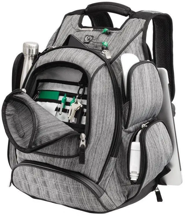 Alt view image 2 of 3 - Ogio Metro Backpack Color Noise Black/Gray