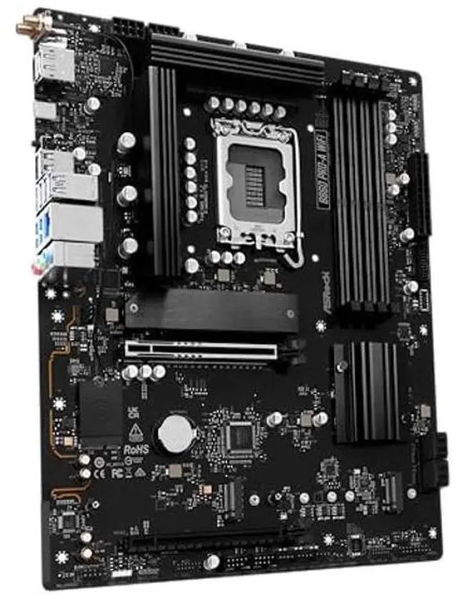 Alt view image 5 of 5 - ASRock B860 Pro A WiFi 6E Intel Core Ultra DDR5 8666 MHz 256GB M.2 LGA1851 ATX Motherboard BIOS Flashback SATA3 6.0 Gb/s PCIe 5.0