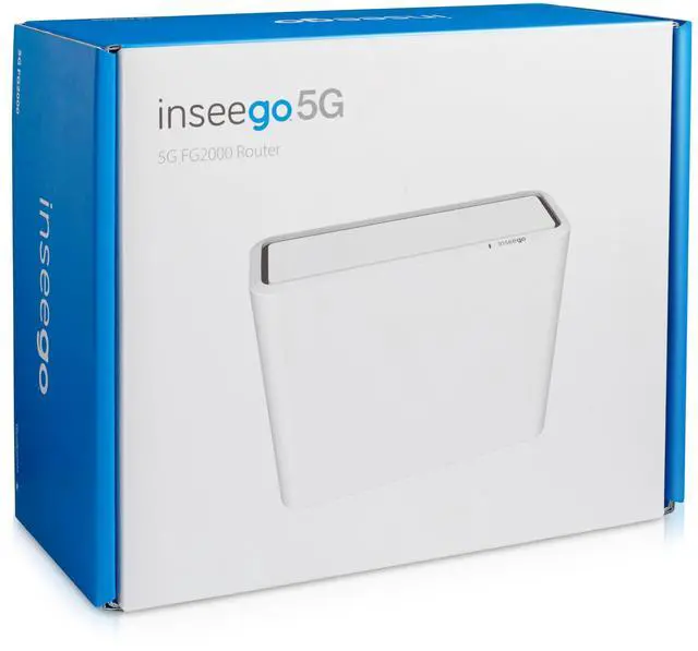 Alt view image 4 of 5 - Inseego Wavemaker FG2000 5G Router with Sim Card slot for Enterprise, Business or Home, Up to 5Gbps, WiFi 6 Internet, LAN Port, 5G Modem, 5G LTE Router - W/Le'Mak Cable Tie Kit, White