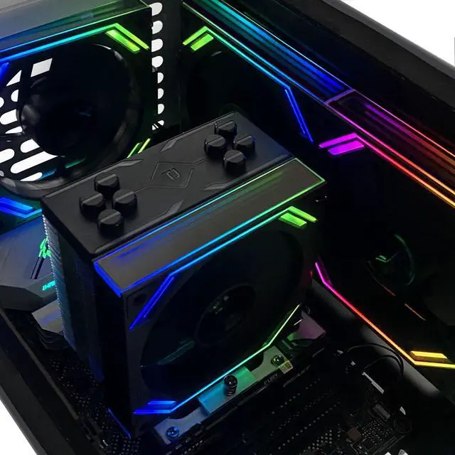 Alt view image 5 of 5 - G120Pro Reverse Computer Case Fans, Triple Pack Daisy Chain PC Fans,PWM ARGB 120mm Case Fan, Suitable for Computer Case & CPU Cooling.