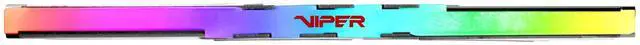 Alt view image 3 of 4 - Patriot Viper Venom RGB DDR5 RAM 32GB (1X32GB) 5600MHz CL36 1.25v UDIMM Desktop Gaming Memory Compatible with Intel XMP/AMD Expo - PVVR532G56C36