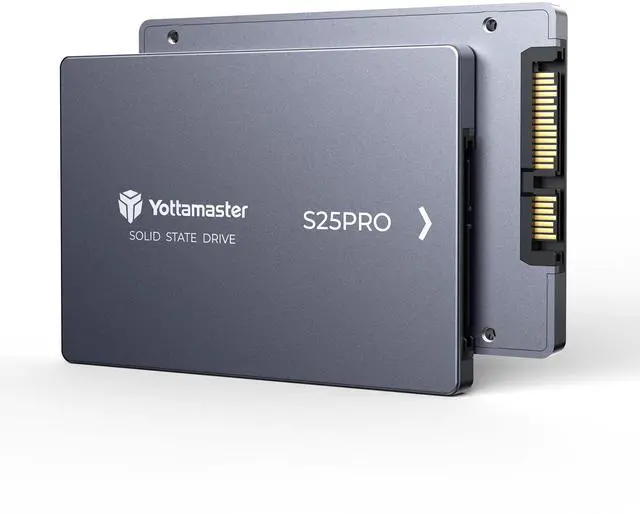 Main image of Yottamaster S25PRO 512GB SATA SSD 2.5'' SSD SATA III 6Gb/s Internal Solid State Drive Up to 500 MB/s, Upgrade Laptop and PC Desktop SSD for IT Pros, Office Users, Creators