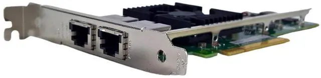 Alt view image 2 of 4 - K7H46 0K7H46 X540-T2 DELL CONVERGED DUAL PORT NETWORK ADAPTER W/ BOTH BRACKET