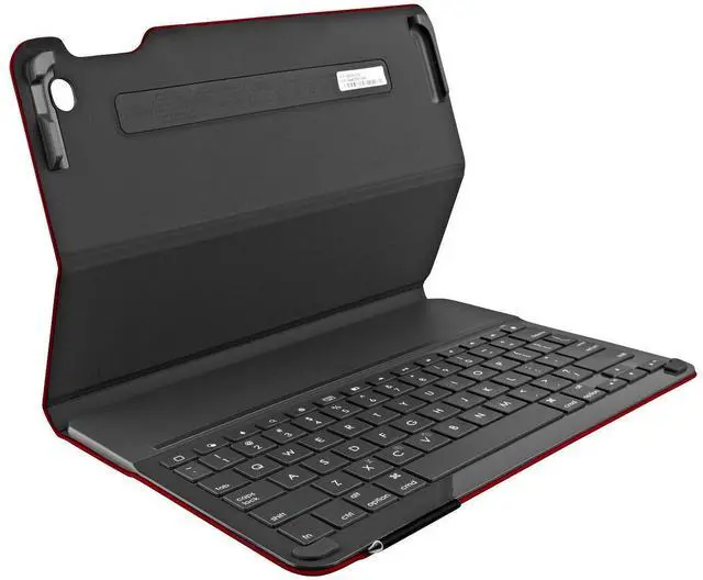 Main image of Logitech Canvas Keyboard Case for iPad Air - Red