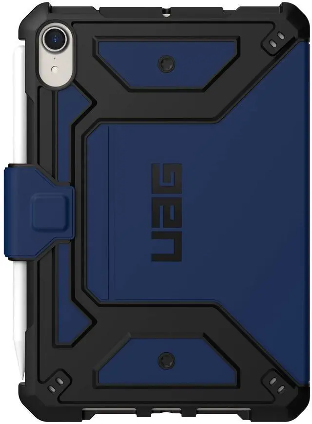 Alt view image 3 of 5 - URBAN ARMOR GEAR UAG Designed for iPad Mini Case (6th Gen, 2021) Rugged Smooth Exterior Material Heavy Duty Multi-Angle Viewing Folio Stand with Pencil Holder Metropolis SE Protective Cover, Mallard