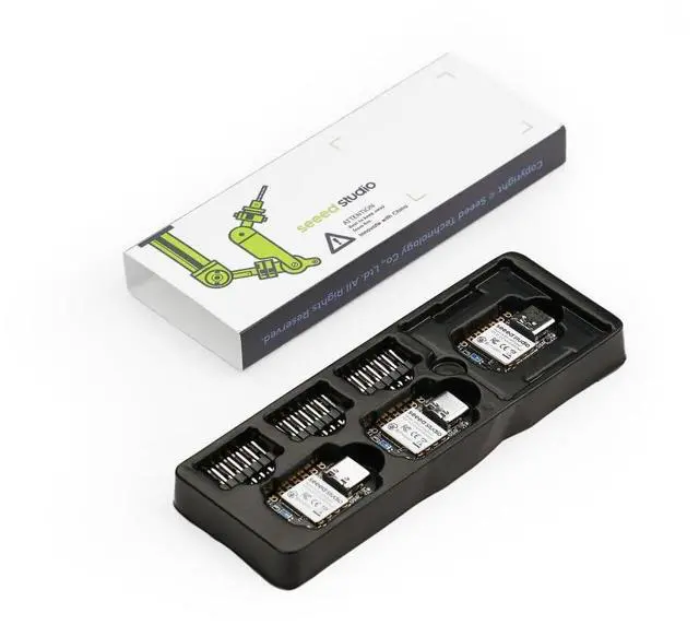 Alt view image 3 of 5 - XIAO nRF52840 Sense 3PCS Pack -NFC, Bluetooth5.0, Onboard IMU, Microphone, Antenna, supporting TinyML, TensorFlow Lite, Arduino, MicroPython, CircuitPython, tinyGo, Zephyr, Meshtastic,  Sidewalk