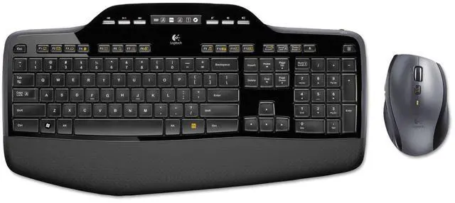 Alt view image 2 of 5 - Logitech 920002416 MK710 Wireless Desktop Set, Keyboard/Mouse, USB, Black (LOG920002416)