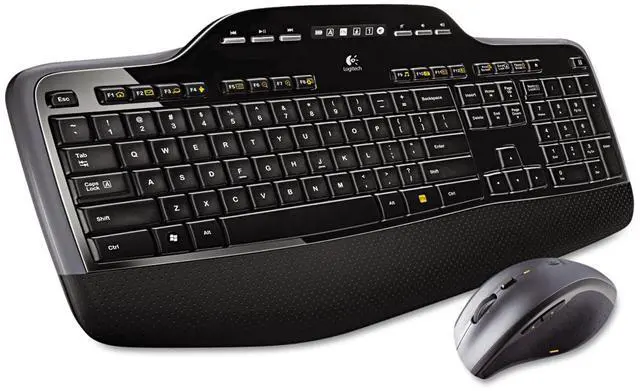 Alt view image 3 of 5 - Logitech 920002416 MK710 Wireless Desktop Set, Keyboard/Mouse, USB, Black (LOG920002416)