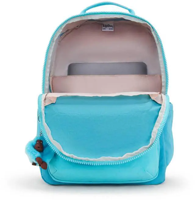 Alt view image 3 of 5 - Kipling Women's Seoul 15" Laptop Backpack, Durable, Roomy with Padded Shoulder Straps, Built-In Protective Sleeve