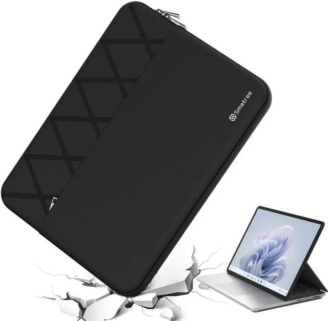 Main image of Smatree 14.4 inch Anti-Shock Laptop Sleeve Bag and Case for Men and Women Waterproof Protective Cover Tailored for Microsoft Surface Laptop Studio 2/Microsoft Surface Laptop Studio, Black (E415)
