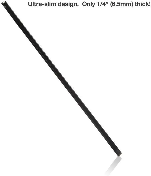 Alt view image 4 of 5 - BoxWave Keyboard Compatible with  Fire HD 8 (10th Gen 2020) - SlimKeys Bluetooth Keyboard, Portable Keyboard with Integrated Commands for  Fire HD 8 (10th Gen 2020) - Jet Black