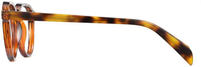 Alt view image 3 of 5 - Cyxus Blue Light Glasses Fashion Oval Computer Blue Ray Blocking Glasses Tr90 Frame Anti Glare Strain For Men Women 8554 Tortoiseshell