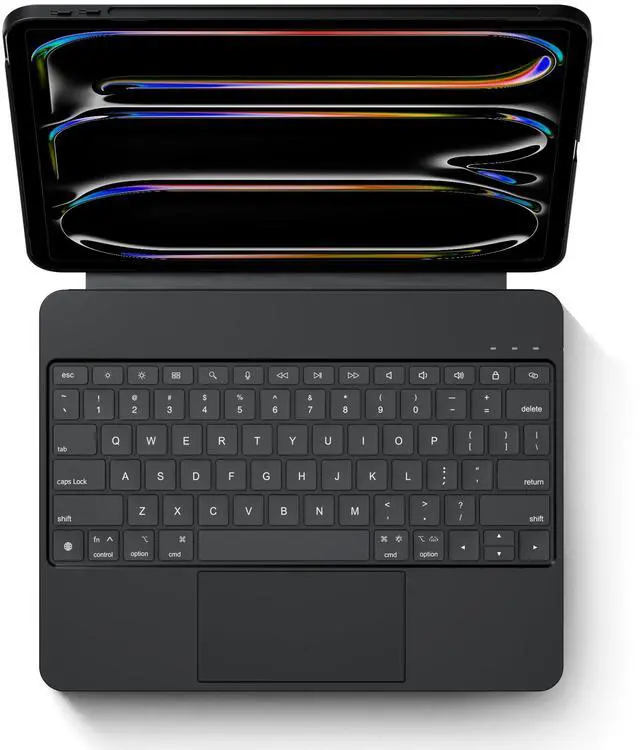 Alt view image 4 of 5 - edaiser Detachable Keyboard Case for Apple iPad Air 13 inch (M2) 2024 & iPad Pro 12.9 inch 6th/5th/4th/3rd Generation: Wireless Backlit Keyboard with Trackpad, Magnetic Protective Cover