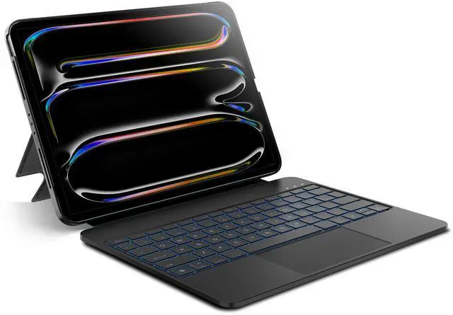 Main image of edaiser Detachable Keyboard Case for Apple iPad Air 13 inch (M2) 2024 & iPad Pro 12.9 inch 6th/5th/4th/3rd Generation: Wireless Backlit Keyboard with Trackpad, Magnetic Protective Cover