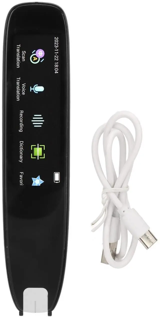 Alt view image 3 of 5 - Fafeicy Scanner Translator Pen, 13 Languages, Online Dictionary, Reading Pen, Scan Reader, Text, Document, USB, Letter, A4, Pen