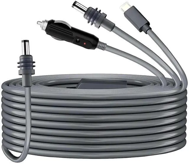 Main image of FormiPow Starlink Mini Cable, 3-in-1 Multi-Purpose Power Cable for Starlink Mini (USB C to DC, DC to DC, Car Charger), Multiple Lengths Available, Waterproof (9.8FT, 16.4FT, 32.8FT)