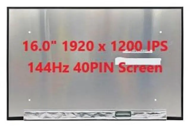 Alt view image 3 of 5 - FULLCOM New LCD Replacement Screen 16.0 Inch NV160WUM-NX1 144Hz 1920x1200 (16:10) IPS 40 Pin Matte for Laptop/Display/Screen/LCD Application