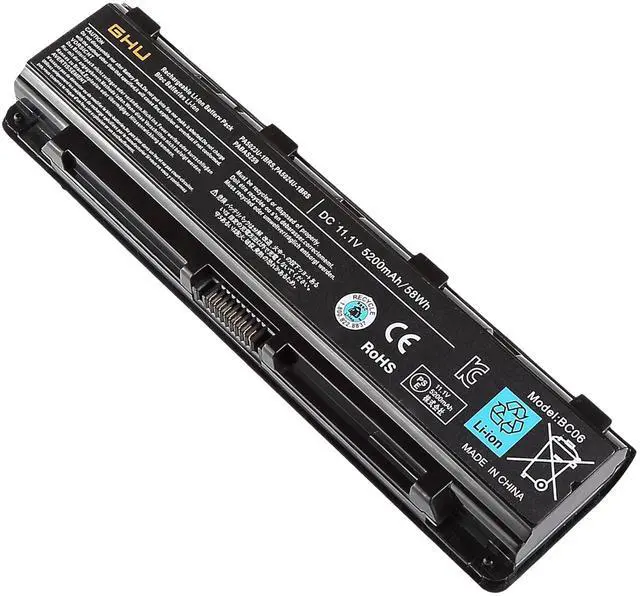 Alt view image 5 of 5 - GHU New Battery 58 WH Replacement for PA5024U-1BRS PA5025U-1BRS PA5026U-1BRS PABAS259 PABAS260 Compatible with Satellite C875 C855 C855D L855 L875 M840 P875 P845 P855 P875 S855 PABAS261 PA5027U-1BRS