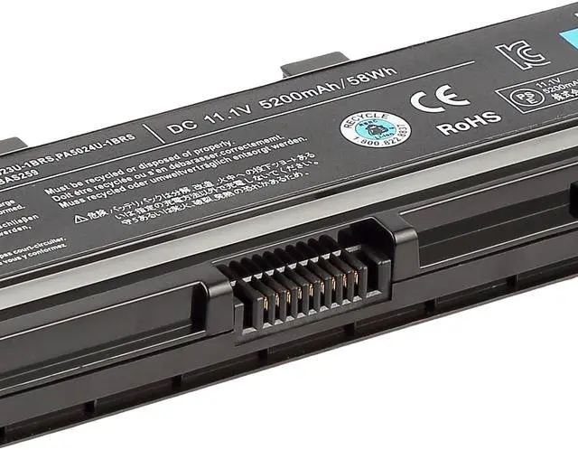 Alt view image 4 of 5 - GHU New Battery 58 WH Replacement for PA5024U-1BRS PA5025U-1BRS PA5026U-1BRS PABAS259 PABAS260 Compatible with Satellite C875 C855 C855D L855 L875 M840 P875 P845 P855 P875 S855 PABAS261 PA5027U-1BRS