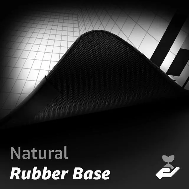 Alt view image 5 of 5 - Hystar® Extended Gaming Mouse Pad | XXL 36" x 16" | 5mm Thick, Waterproof Surface, Smooth Polyester Fabric, and Natural Rubber Base | Mainframe (Light)