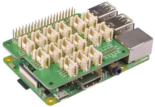 Alt view image 4 of 5 - NGW-1pc Grove Base Hat for Raspberry Pi