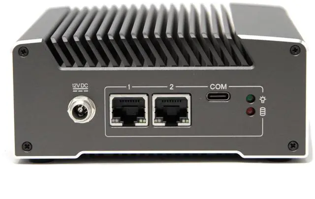 Alt view image 3 of 5 - Protectli Vault V1210-2 Port, Micro Appliance/Mini PC - Intel N5105, 2X 2.5G NICs, 4GB LPDDR RAM on-Board, 32GB eMMC on-Board, 250GB NVMe SSD