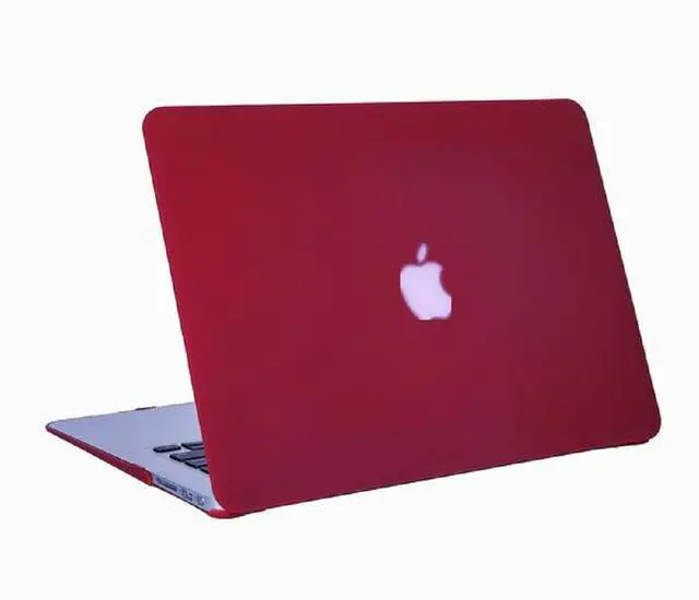 Alt view image 4 of 5 - Se7enline Compatible with MacBook Pro Case 15 inch Model A1398 2015/2014/2013/2012 Laptop Hard Shell Protective Case&Sleeve Bag&Keyboard Cover Skin&Screen Protector&Dust Plug,Wine Red