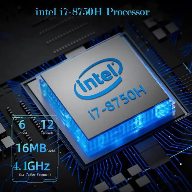 Alt view image 2 of 5 - Mini PC, Core i7-8750H(8C/16T up to 4.1GHz), GTX 1050 3GB Gaming Mini Computer, 16GB DDR4 512GB NVMe SSD, Support RGB Lights, 4K Dual HDMI + Type-C, 11AC Wi-Fi, Win 11 Pro Micro PC, Pink